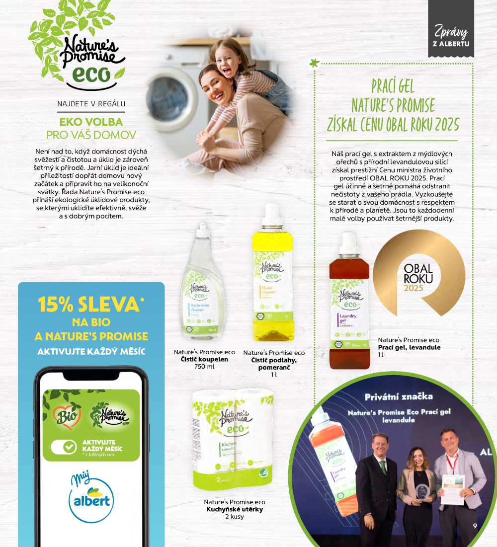 Leták Albert magazín - strana 9