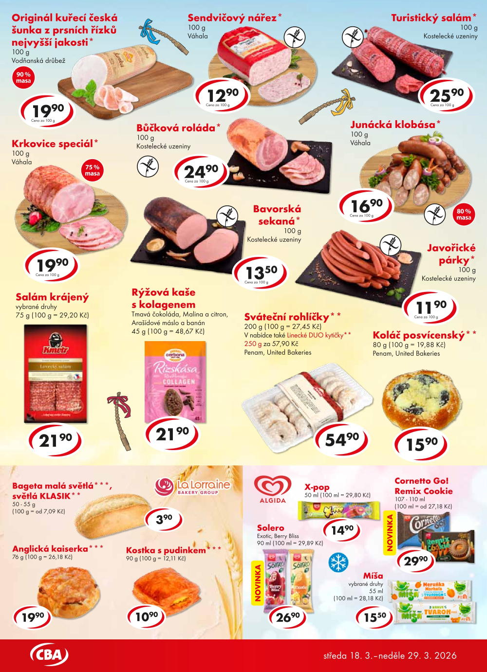 Leták CBA Potraviny leták - strana 3