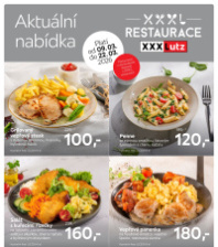Akční leták XXXLutz  - Restaurace