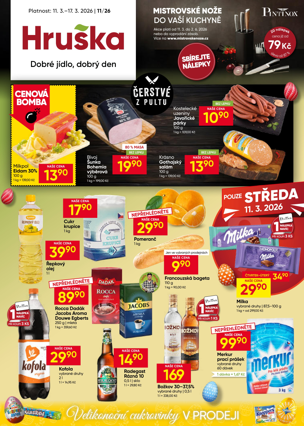 Leták Hruška leták - strana 1