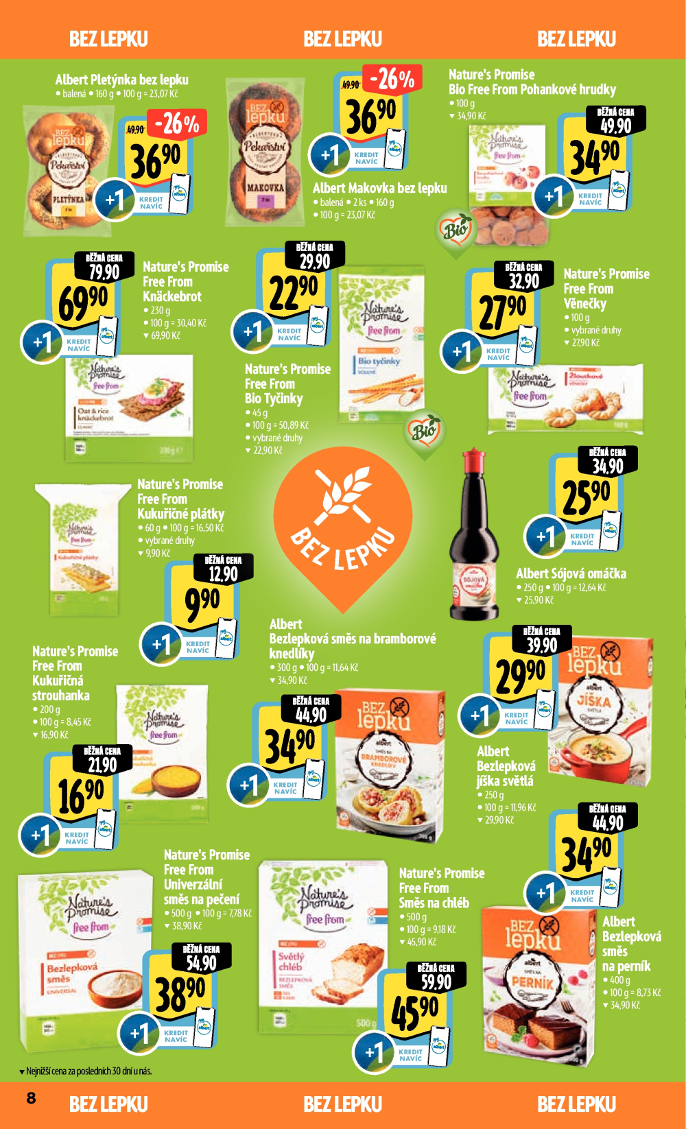 Leták Albert Hypermarket leták - Brno Cejl, Tkalcovská - strana 22