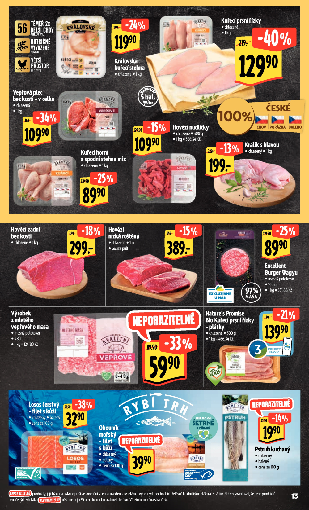 Leták Albert Hypermarket leták - Brno Cejl, Tkalcovská - strana 29