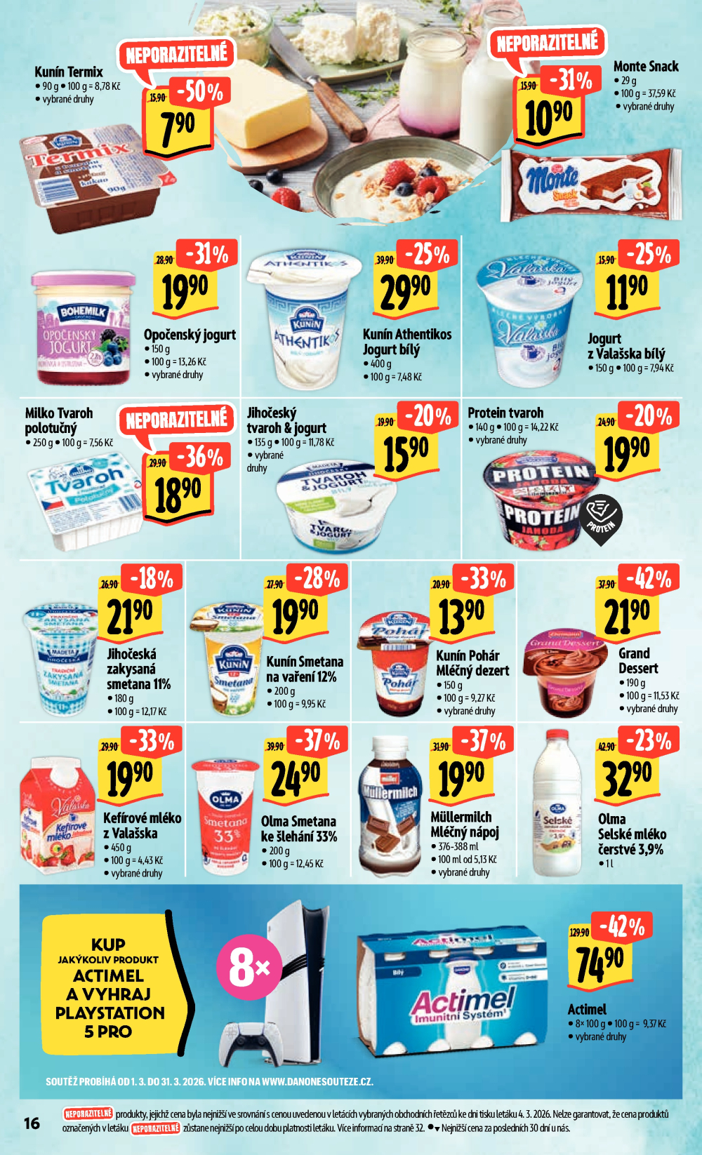 Leták Albert Hypermarket leták - Brno Cejl, Tkalcovská - strana 32