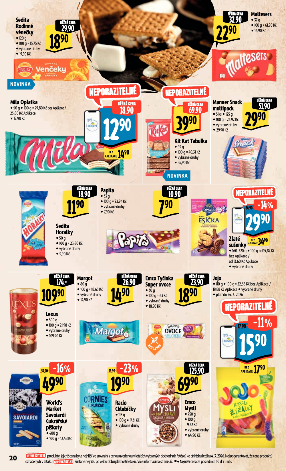 Leták Albert Hypermarket leták - Brno Cejl, Tkalcovská - strana 36