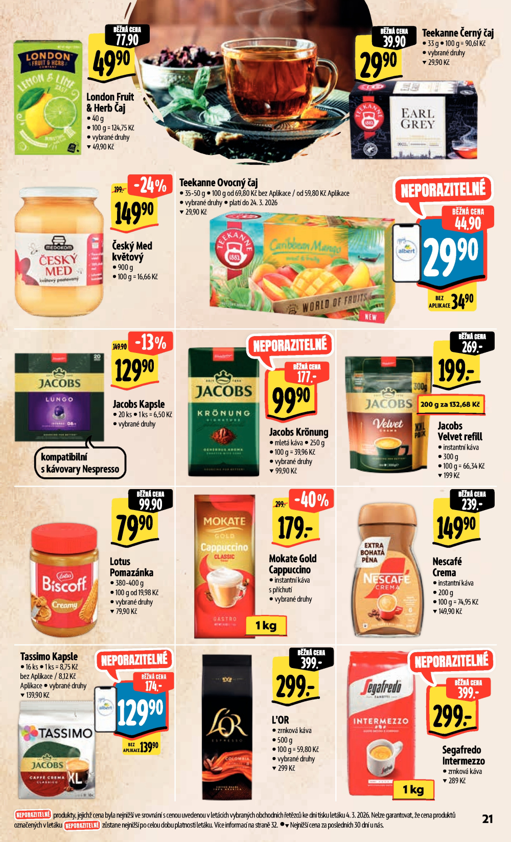 Leták Albert Hypermarket leták - Brno Cejl, Tkalcovská - strana 37