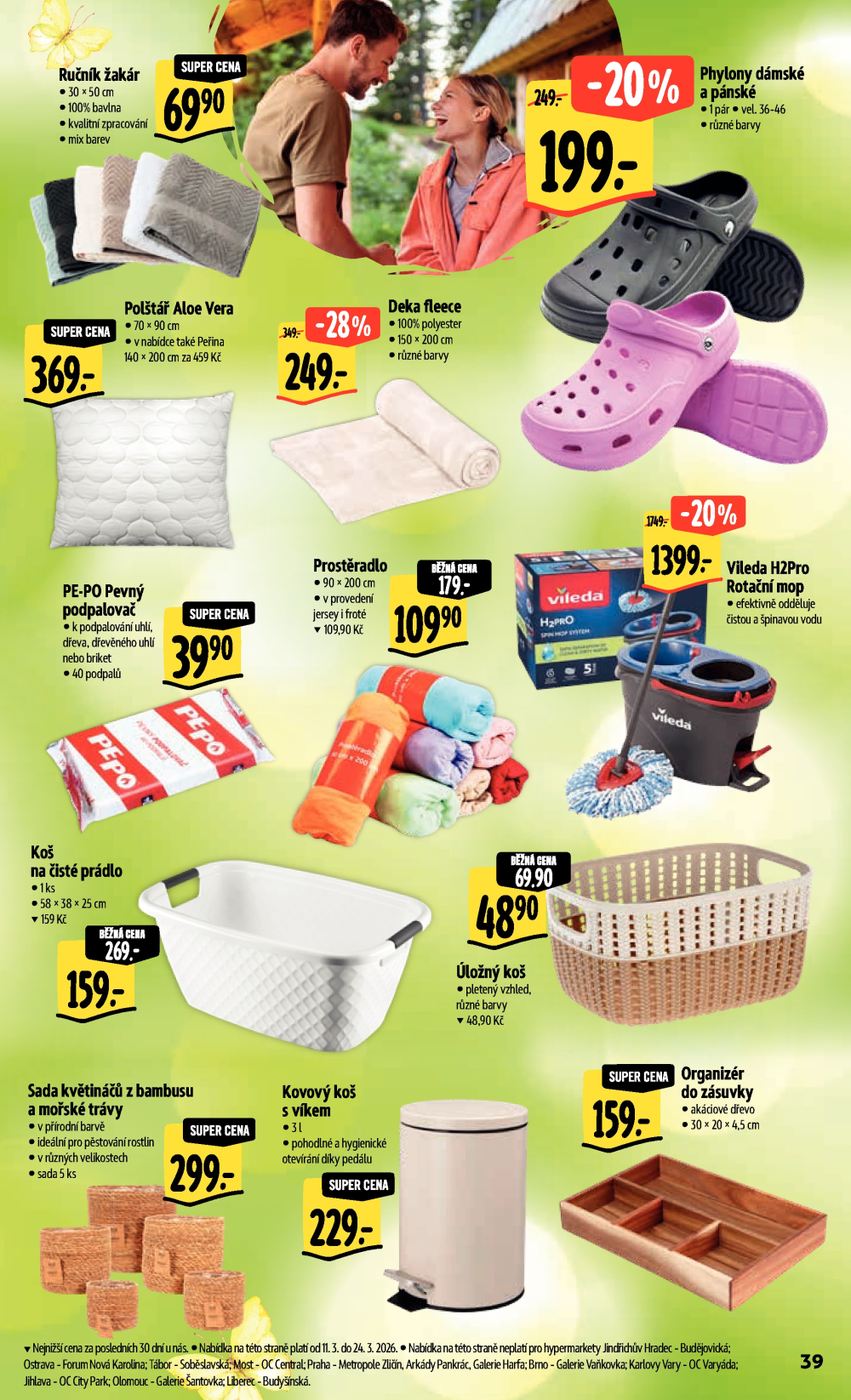 Leták Albert Hypermarket leták - Brno Cejl, Tkalcovská - strana 55