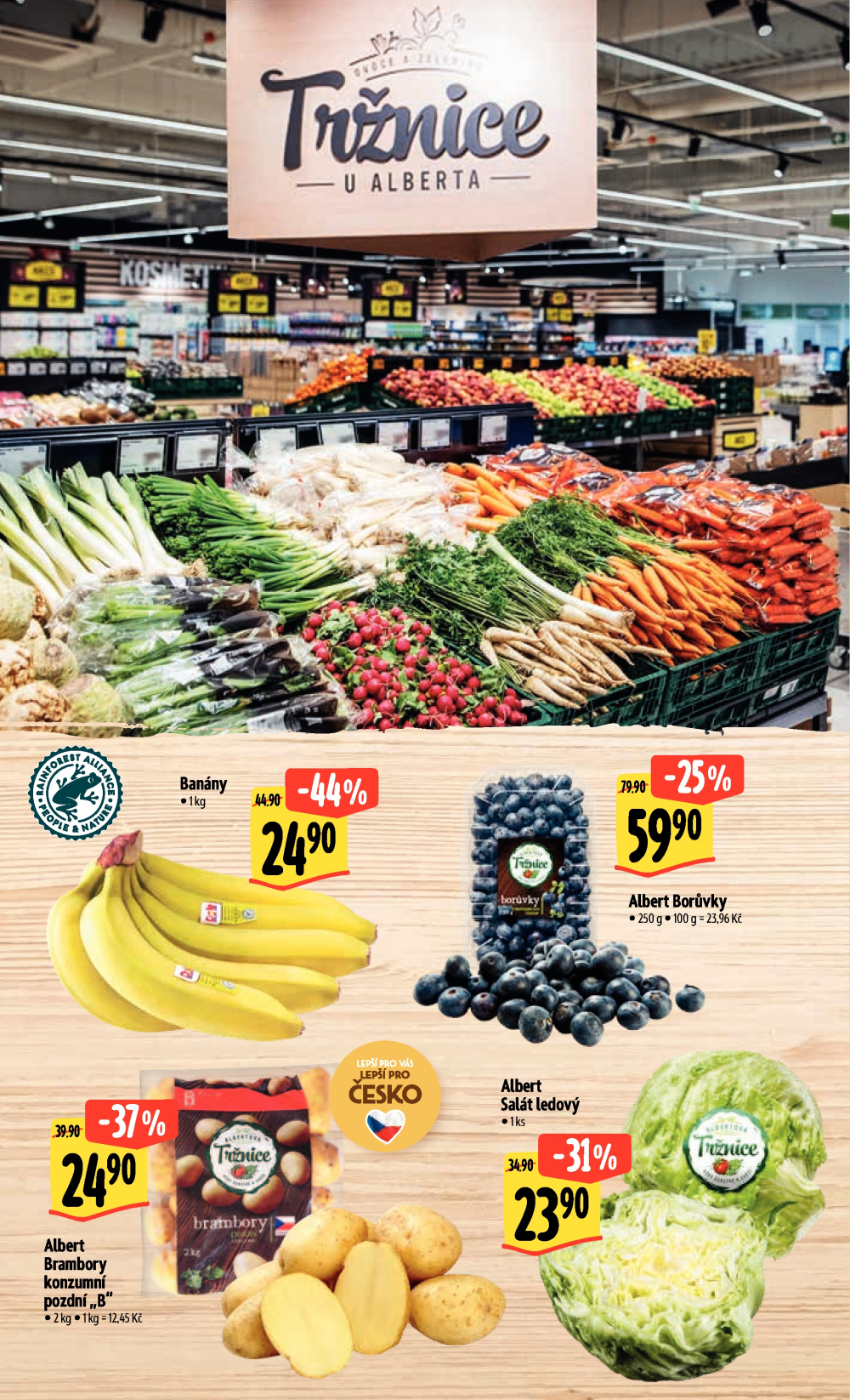 Leták Albert Hypermarket leták - Brno Cejl, Tkalcovská - strana 6