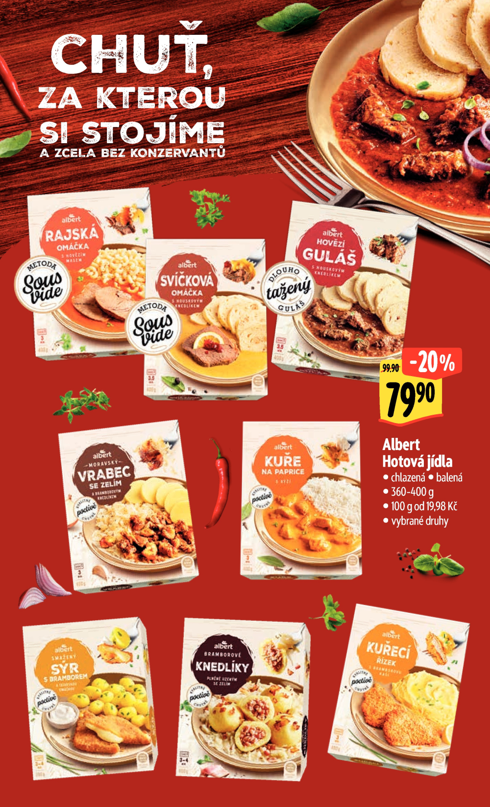 Leták Albert Hypermarket leták - Brno Cejl, Tkalcovská - strana 9