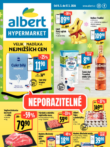 Albert Hypermarket leták