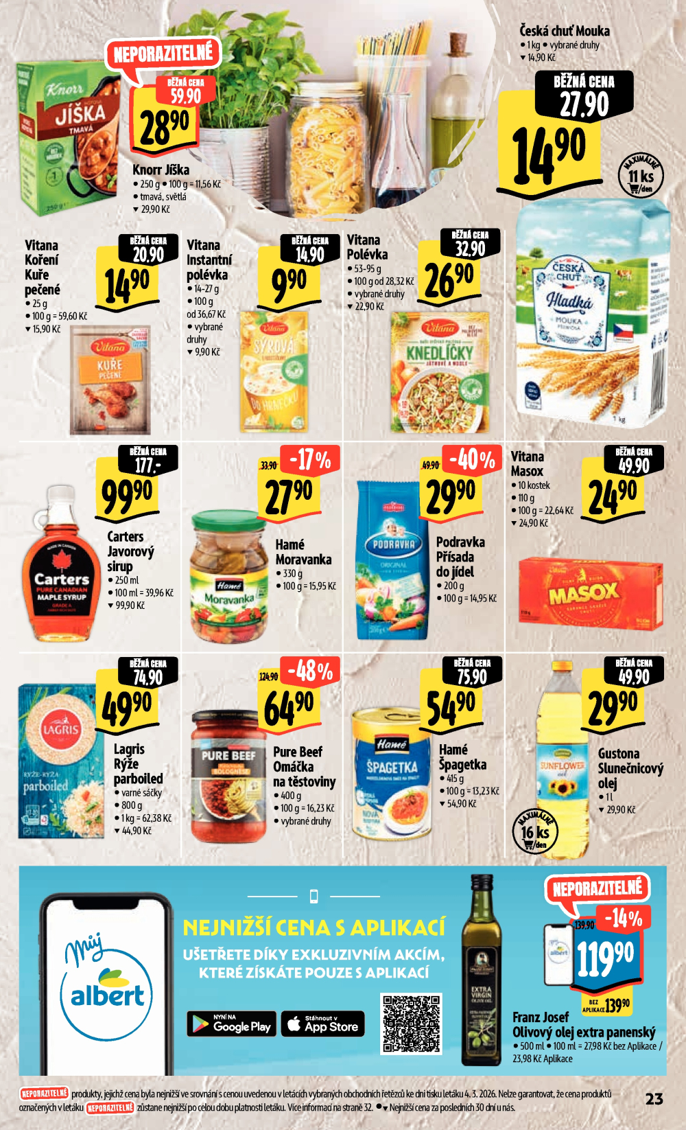 Leták Albert Hypermarket leták - strana 31