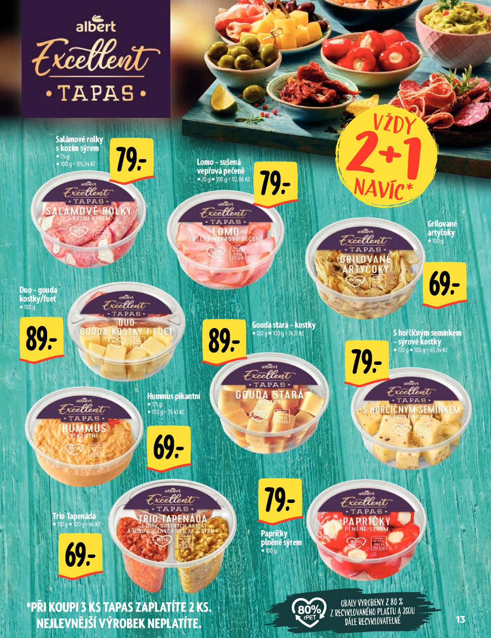 Leták Albert Hypermarket - Velikonadílka excelentních chutí - strana 13