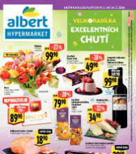 Akční leták Albert Hypermarket - Velikonadílka excelentních chutí