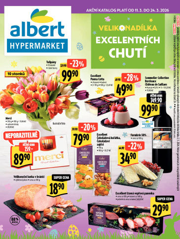Albert Hypermarket - Velikonadílka excelentních chutí