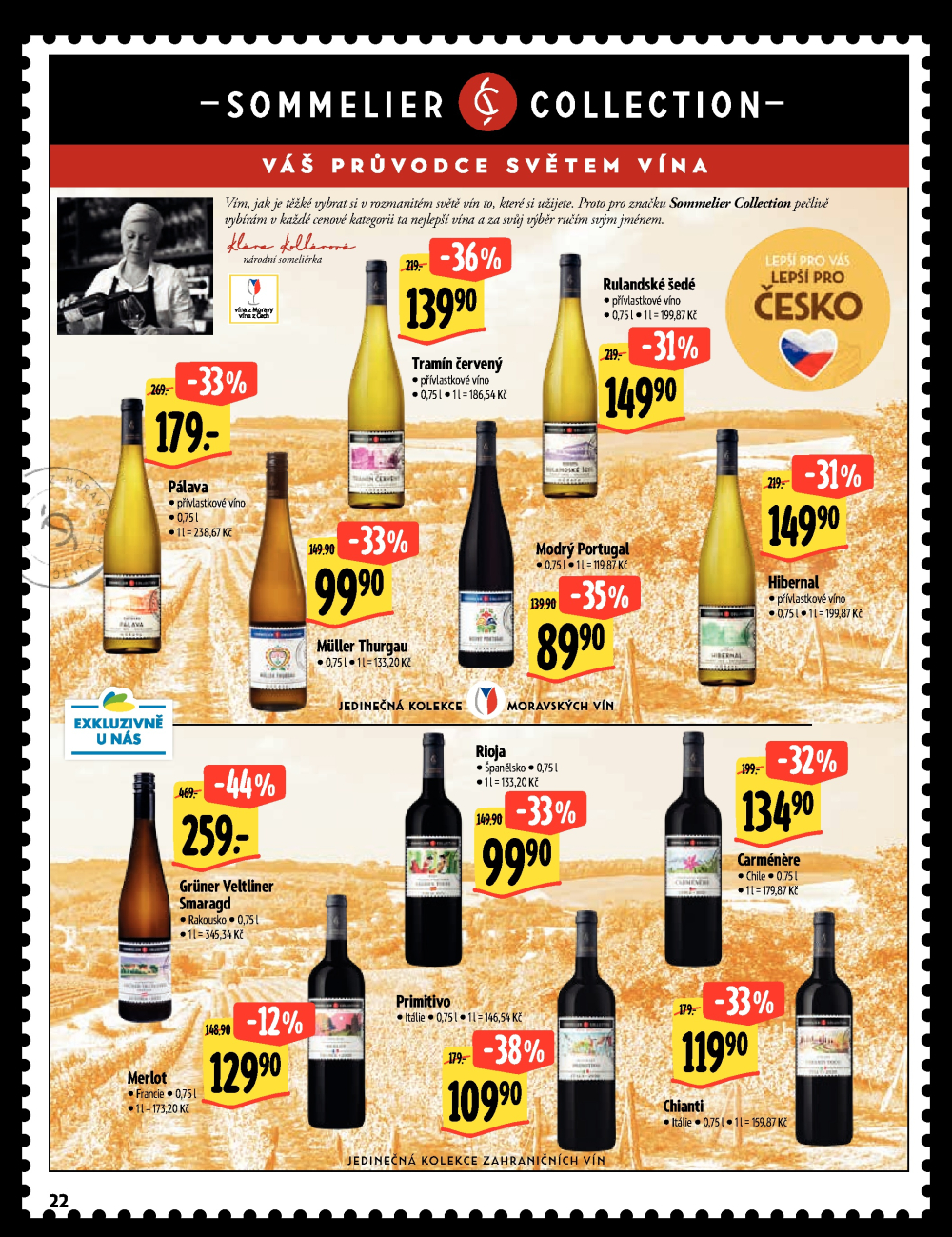 Leták Albert Hypermarket - Velikonadílka excelentních chutí - strana 22