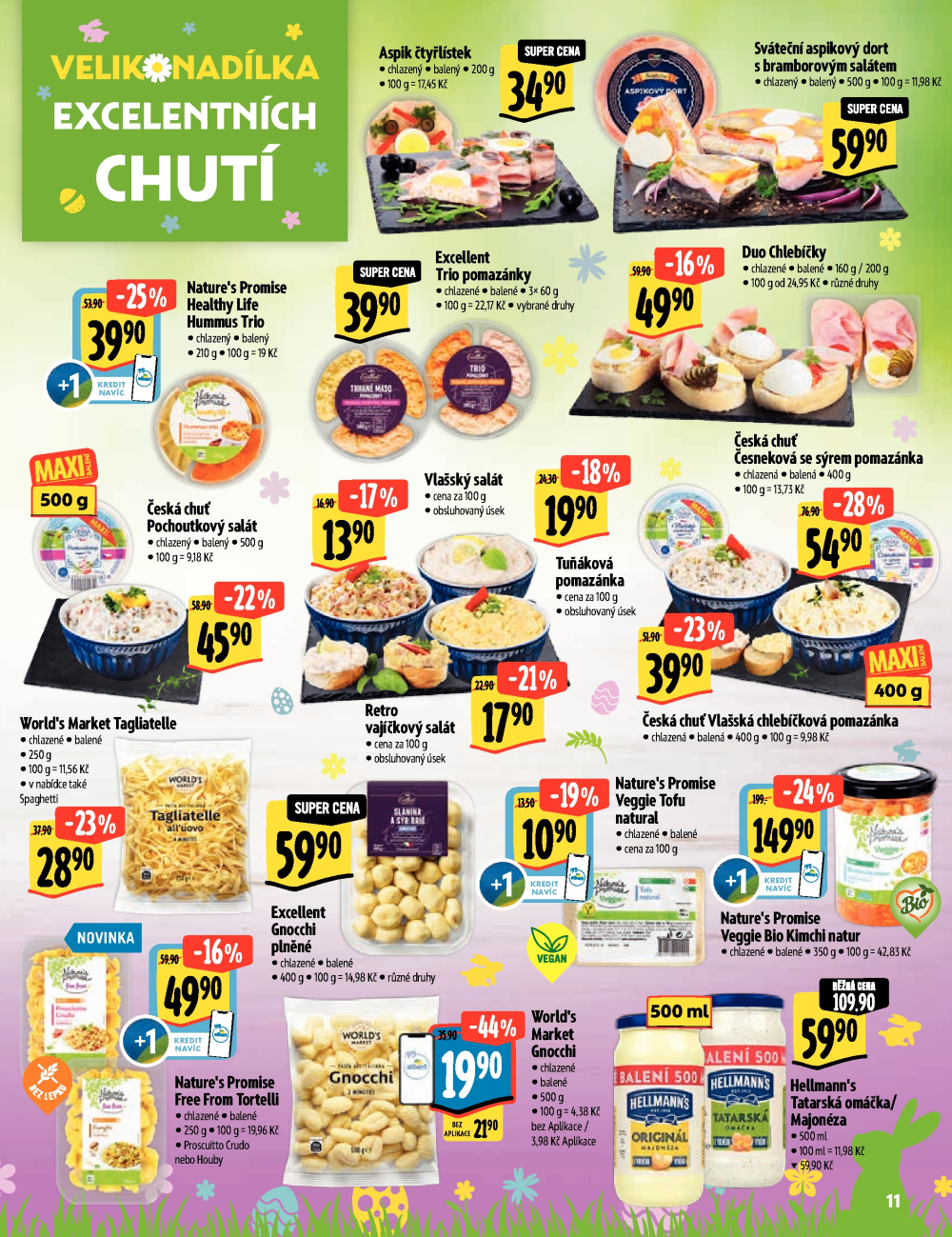 Leták Albert Supermarket - Velikonadílka excelentních chutí - strana 11