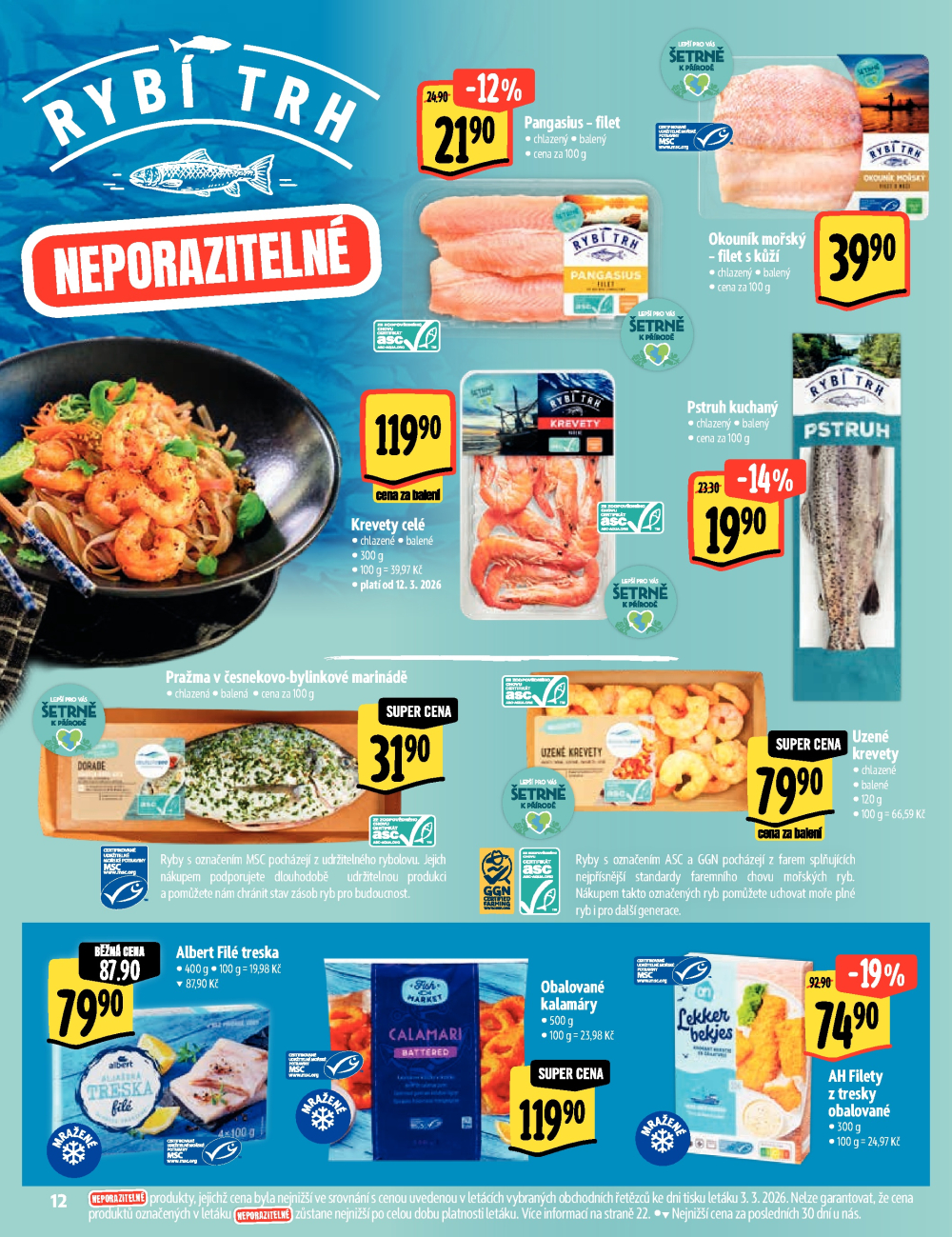 Leták Albert Supermarket - Velikonadílka excelentních chutí - strana 12