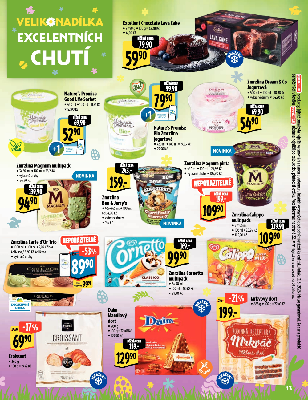 Leták Albert Supermarket - Velikonadílka excelentních chutí - strana 13
