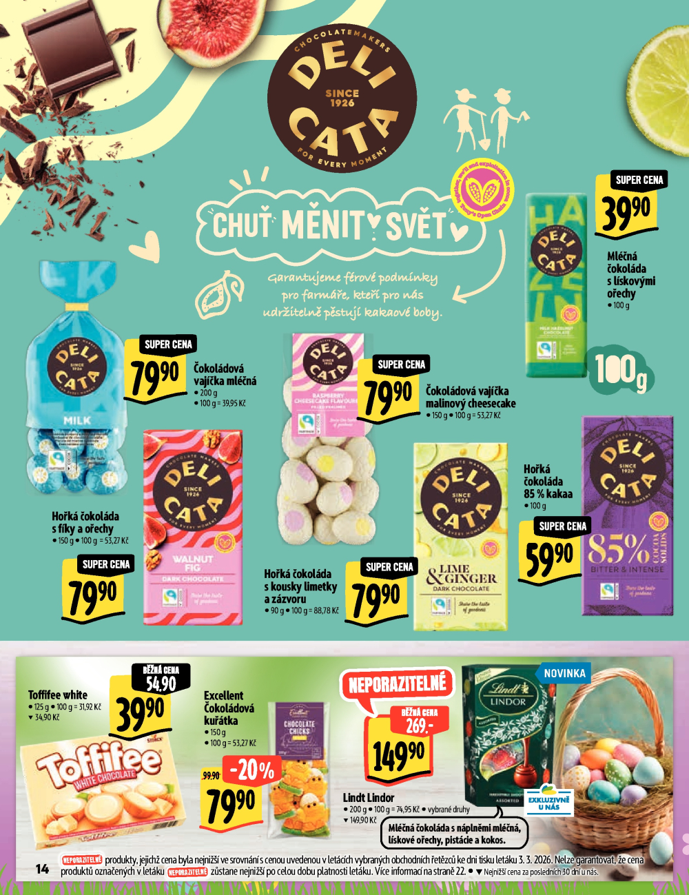 Leták Albert Supermarket - Velikonadílka excelentních chutí - strana 14