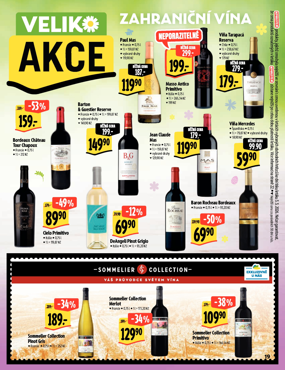 Leták Albert Supermarket - Velikonadílka excelentních chutí - strana 19