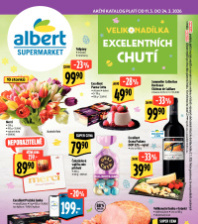 Akční leták Albert Supermarket - Velikonadílka excelentních chutí
