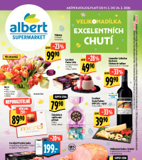 Akční leták Albert Supermarket - Velikonadílka excelentních chutí