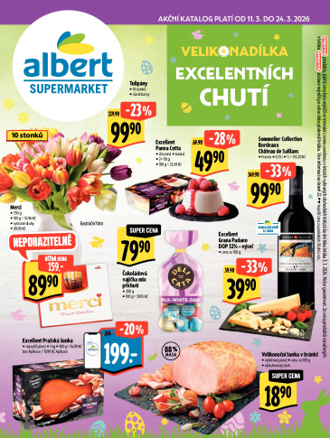 Albert Supermarket - Velikonadílka excelentních chutí