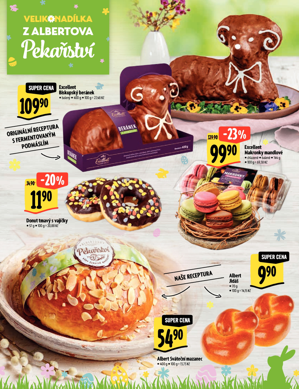 Leták Albert Supermarket - Velikonadílka excelentních chutí - strana 24