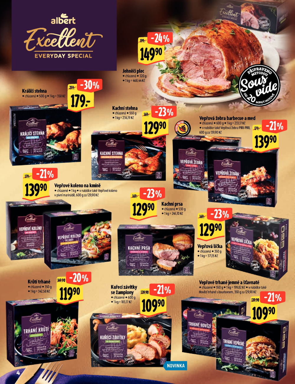 Leták Albert Supermarket - Velikonadílka excelentních chutí - strana 4