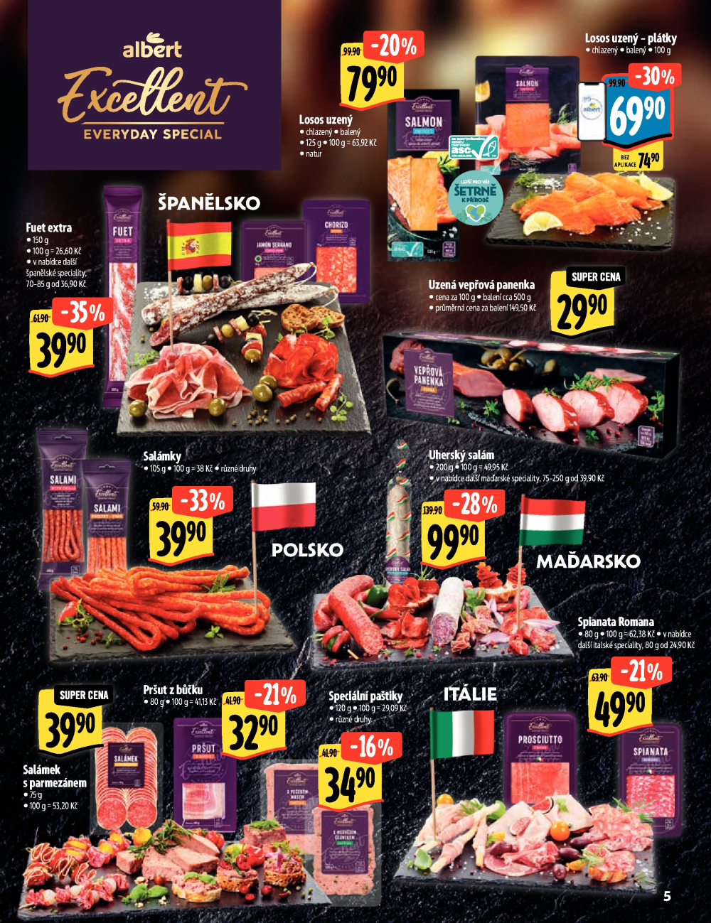 Leták Albert Supermarket - Velikonadílka excelentních chutí - strana 5