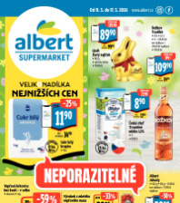 Akční leták Albert Supermarket 