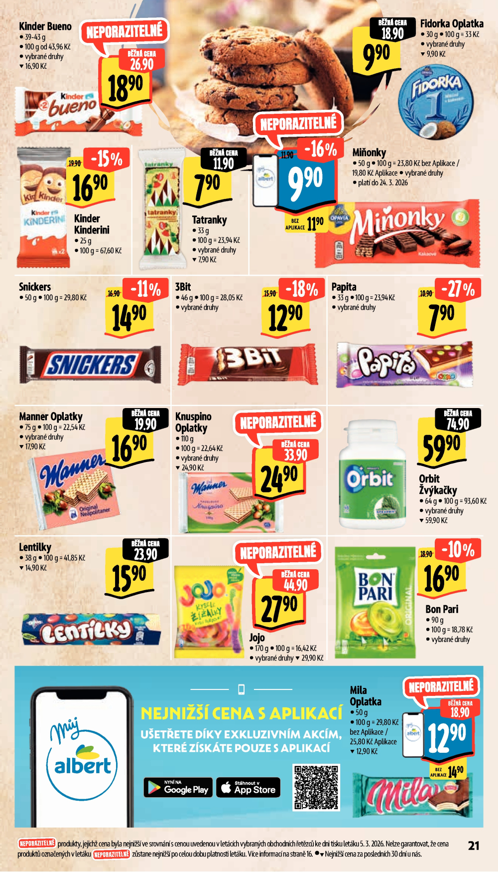 Leták Albert Supermarket leták - strana 29