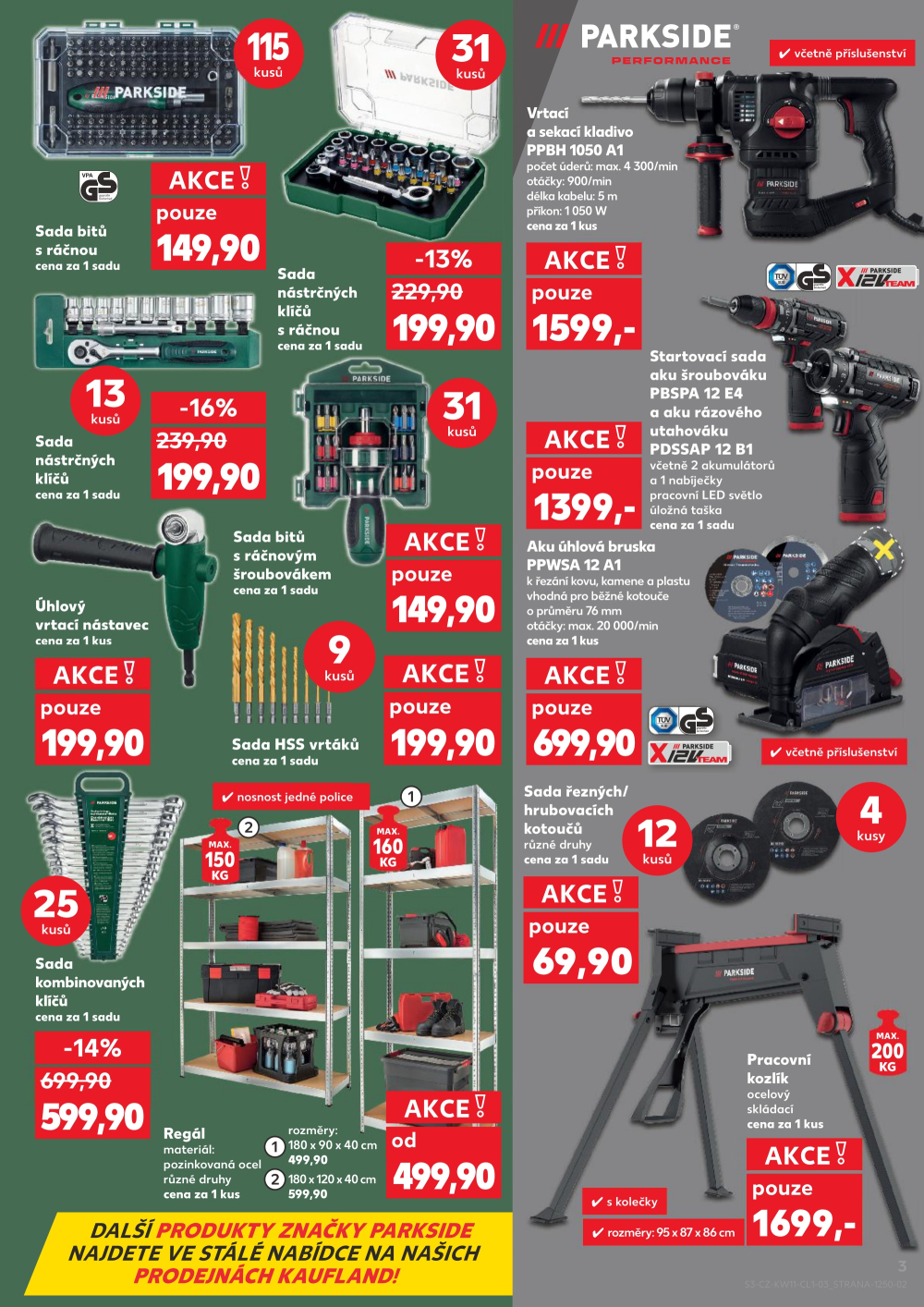 Leták Kaufland leták - Spotřební zboží - strana 3