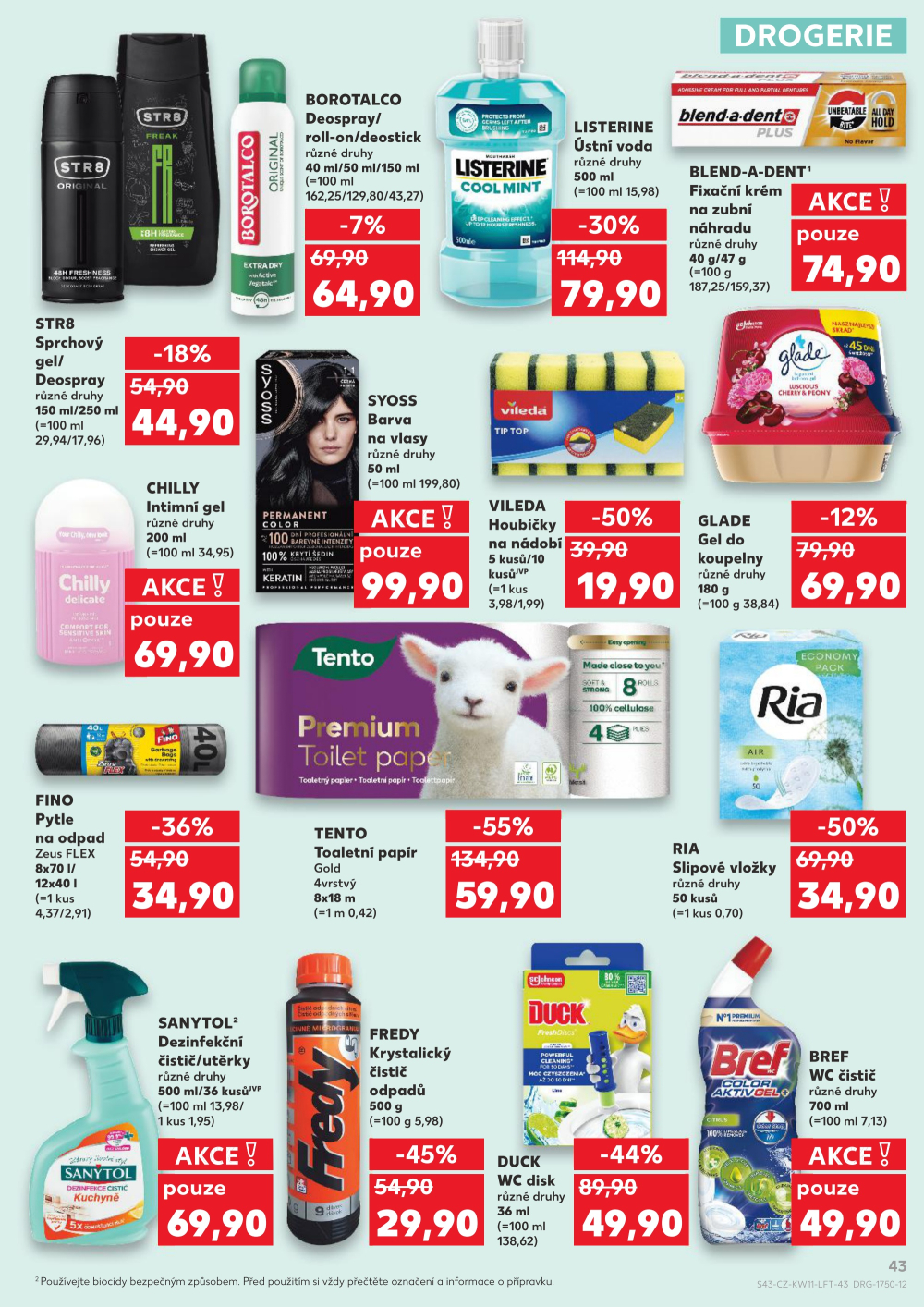 Leták Kaufland leták Litoměřice - strana 43