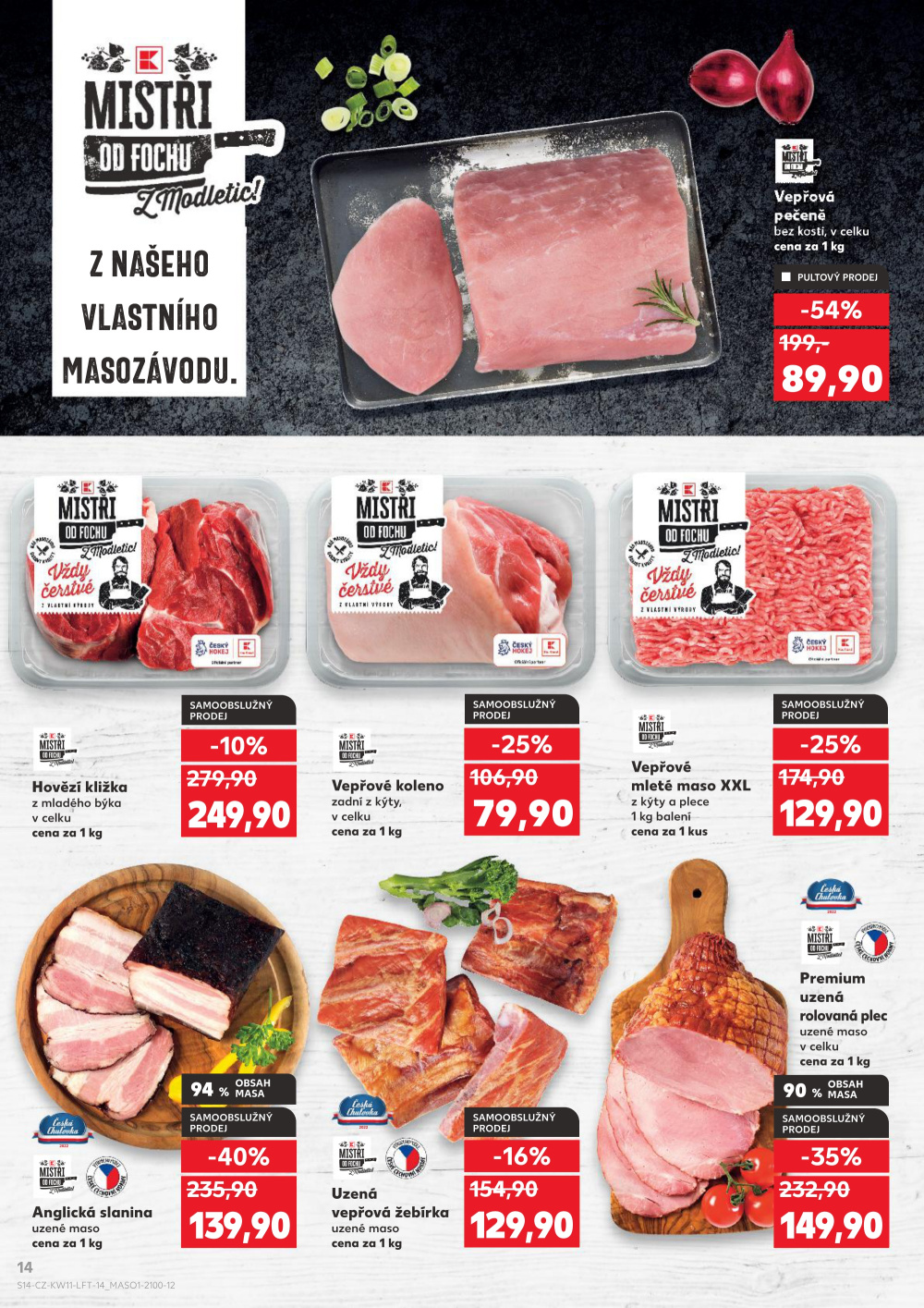 Leták Kaufland leták Pardubice - Rosice - strana 14