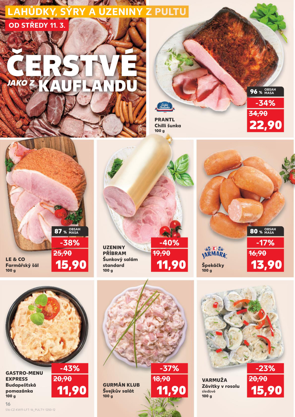 Leták Kaufland leták Pardubice - Rosice - strana 16