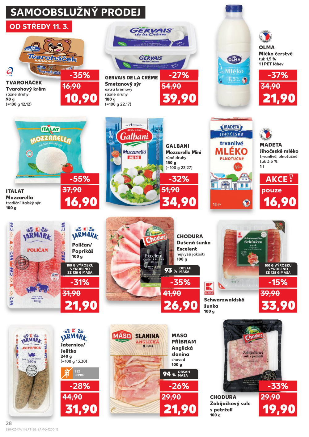 Leták Kaufland leták Pardubice - Rosice - strana 28