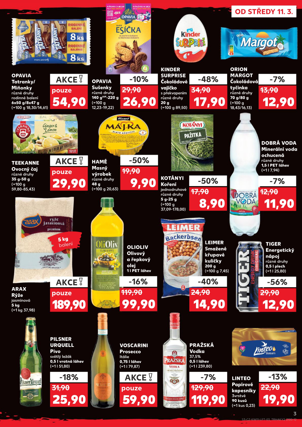 Leták Kaufland leták Pardubice - Rosice - strana 3