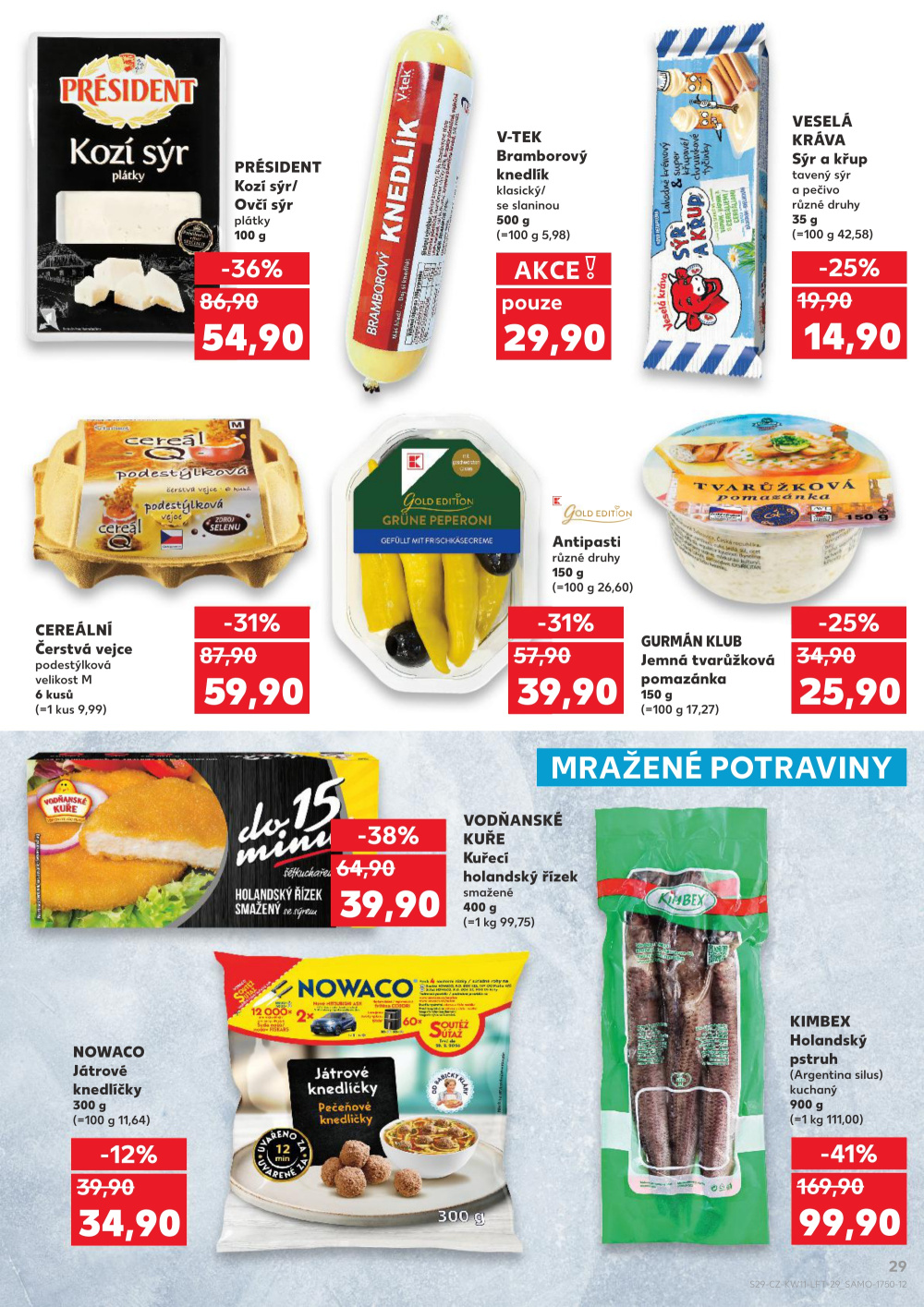 Leták Kaufland leták Náchod - strana 29
