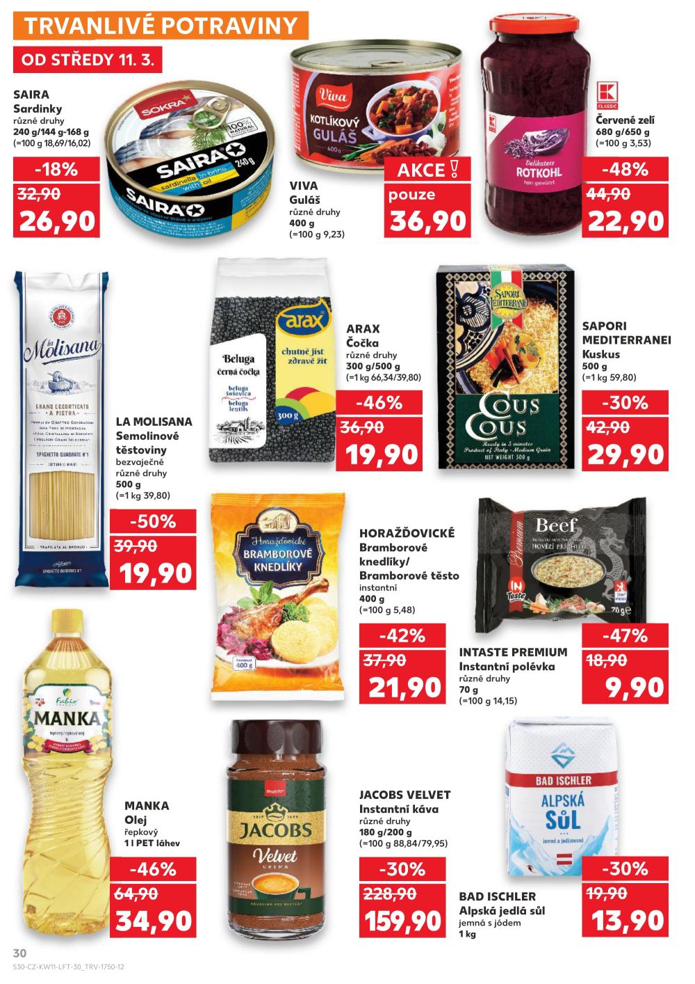 Leták Kaufland leták Varnsdorf - strana 30