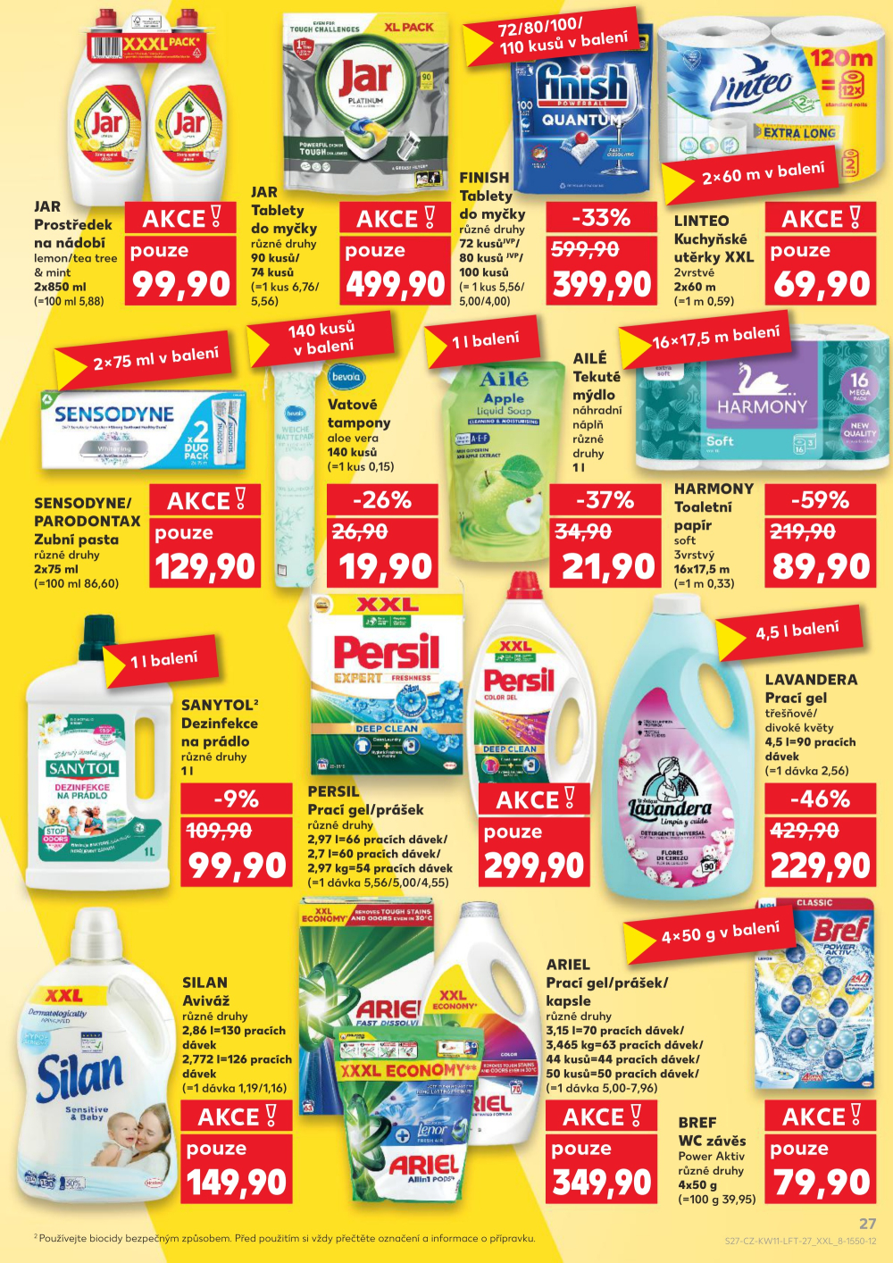 Leták Kaufland leták Praha - Měcholupy - strana 27