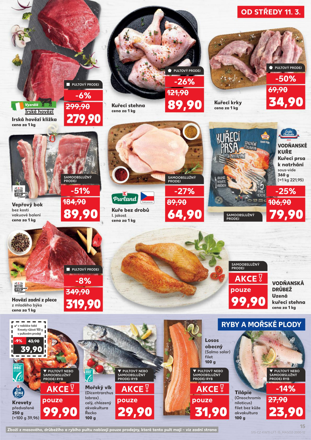 Leták Kaufland leták Zlín - Čepkov - strana 15