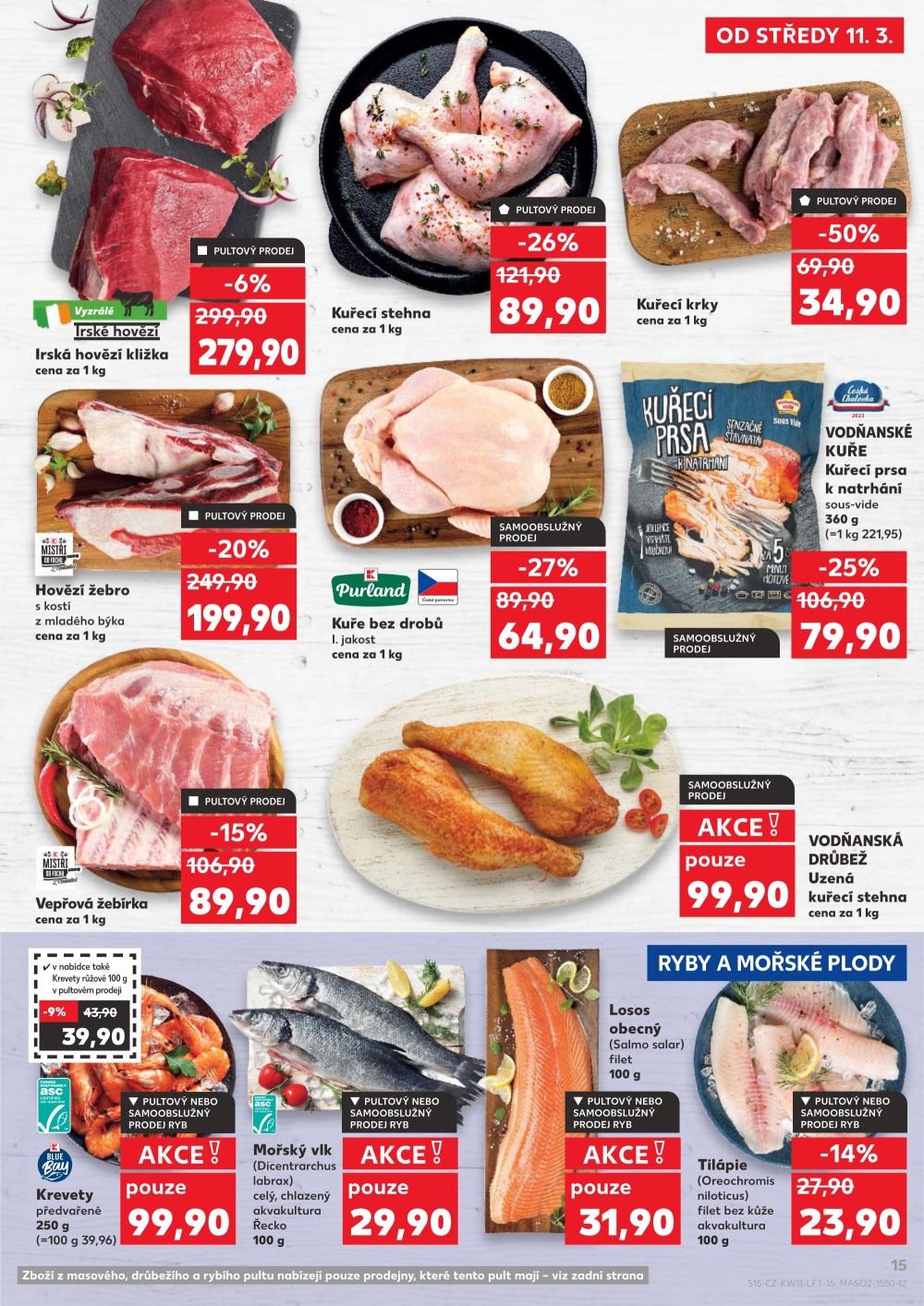 Leták Kaufland leták Kuřim - strana 15