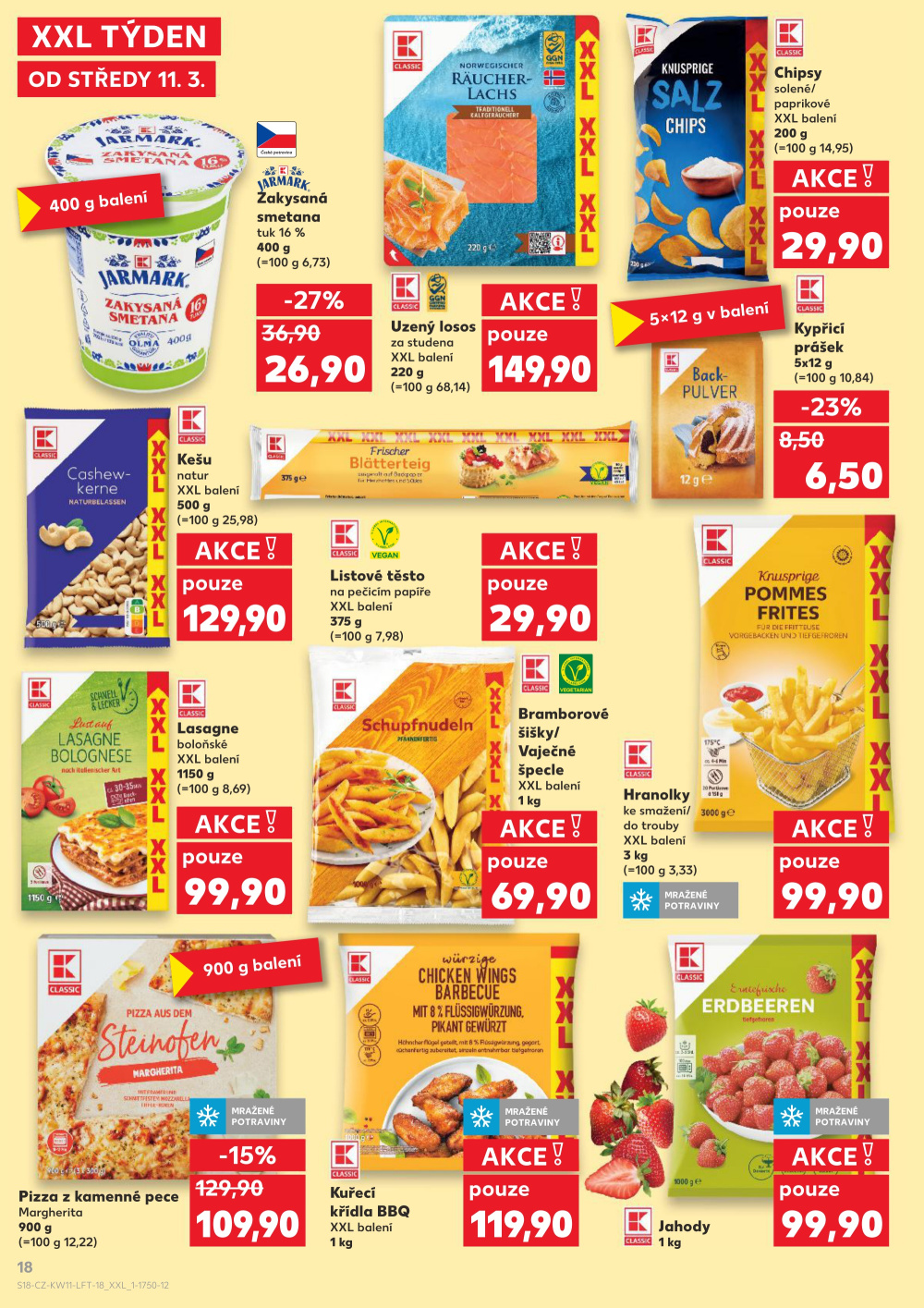 Leták Kaufland leták Teplice, Bohosudovská - strana 18