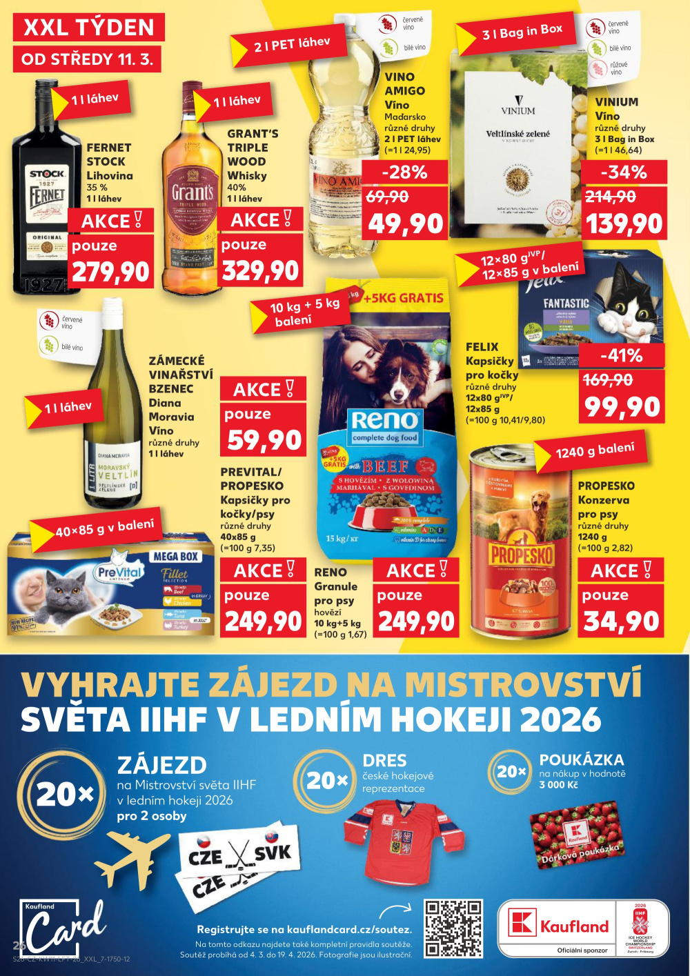 Leták Kaufland leták Teplice, Bohosudovská - strana 26