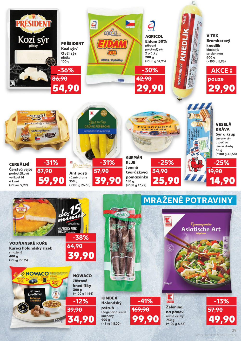 Leták Kaufland leták Strakonice - strana 29