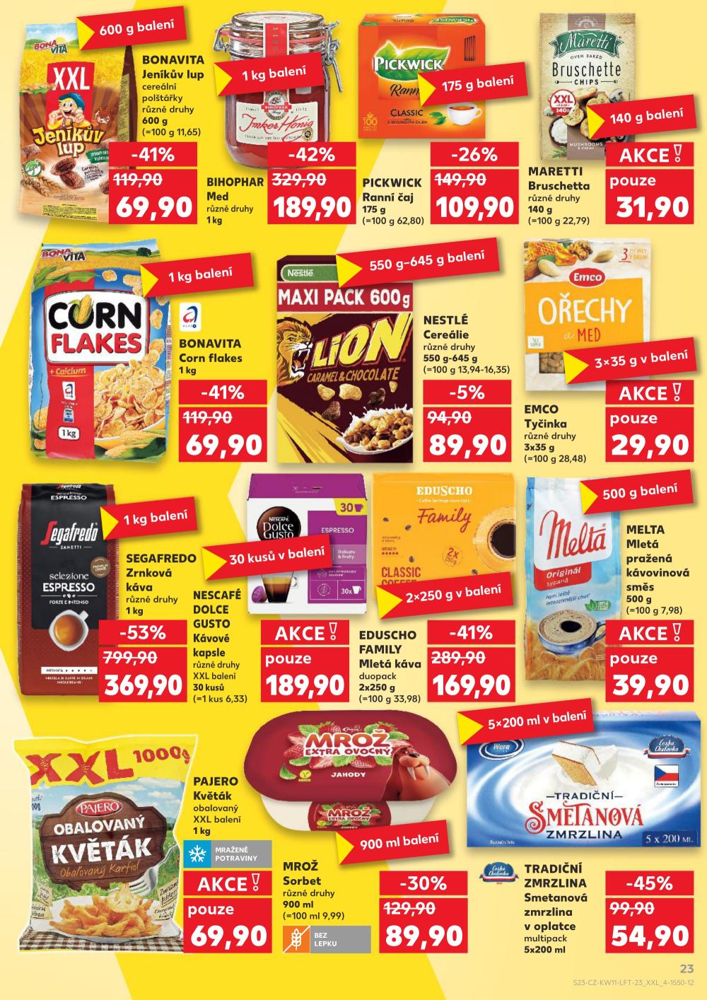 Leták Kaufland leták Brno - Ponava - strana 23