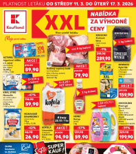 Akční leták Kaufland  Plzeň, Karlovarská