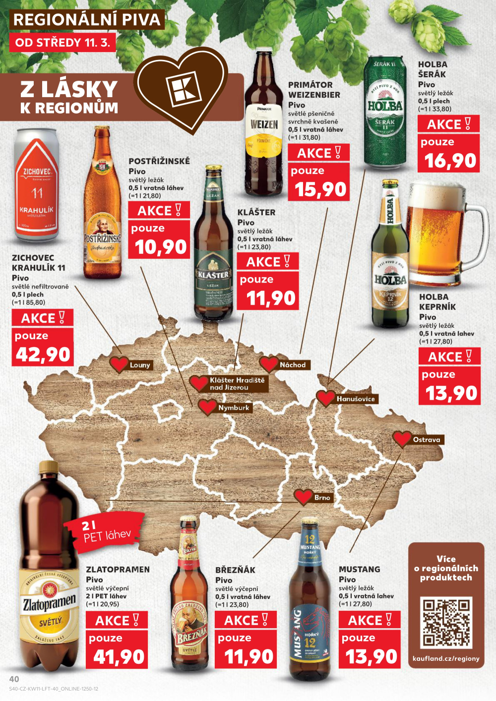 Leták Kaufland leták Brandýs nad Labem - strana 40