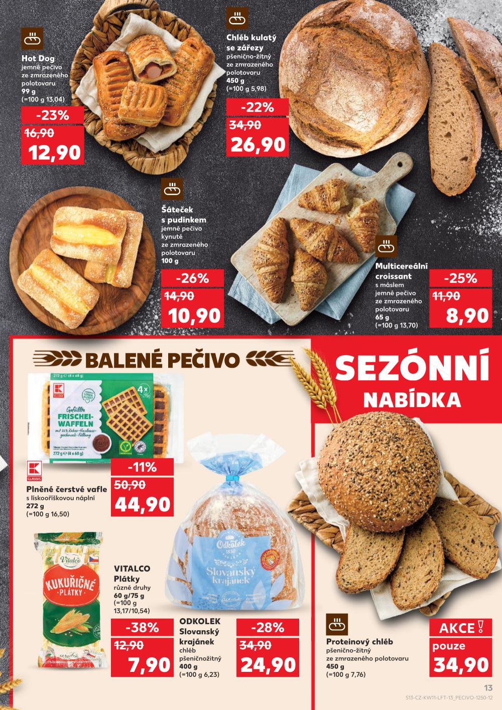 Leták Kaufland leták Hodonín, Konečná - strana 13