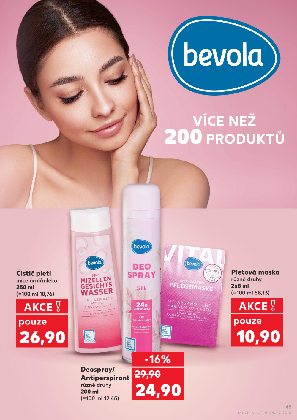 Leták Kaufland leták Hodonín, Konečná - strana 45